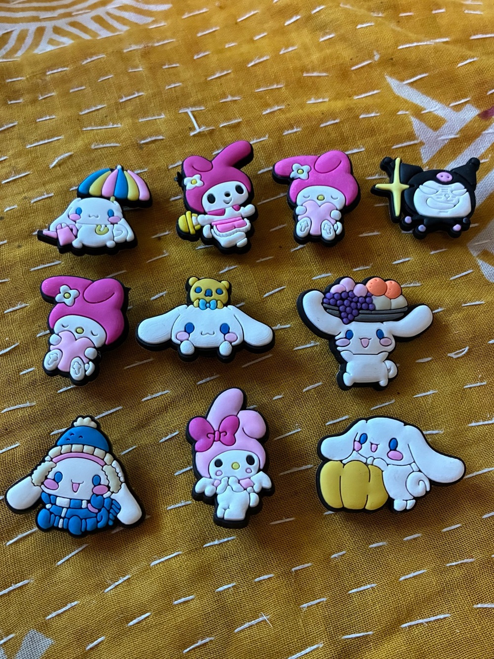 3/$10 Croc charms Jibbitz - Lot of 10 hello Kitty Sanrio style